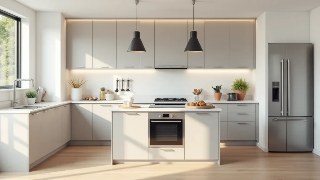 Kabinet dapur saiz sederhana murah