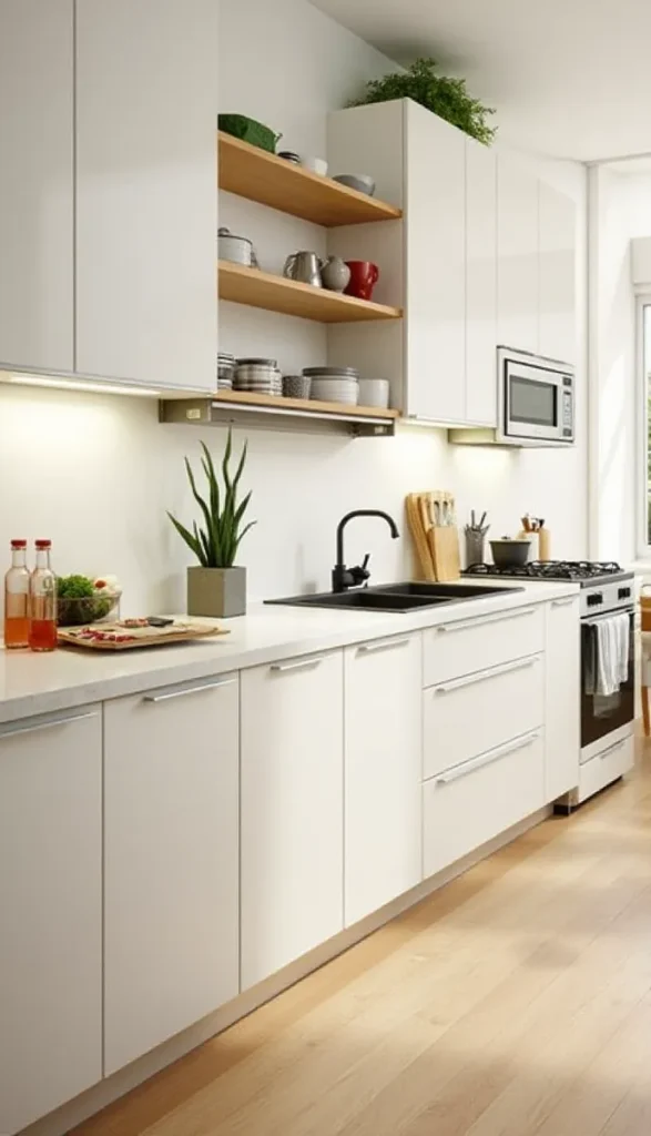 Kabinet dapur melamine murah