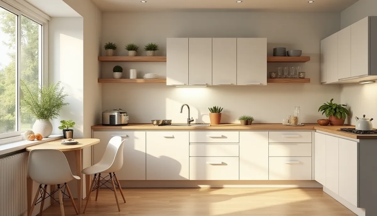 kabinet dapur kecil murah