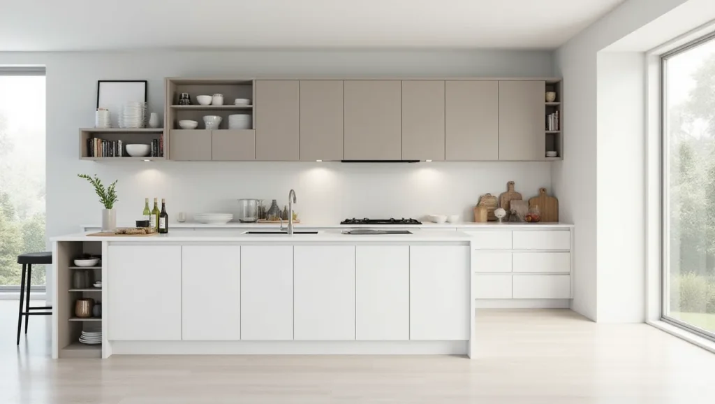 kabinet dapur besar murah