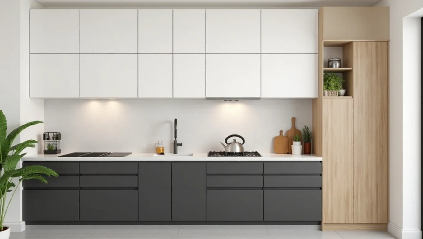Kabinet dapur moden murah