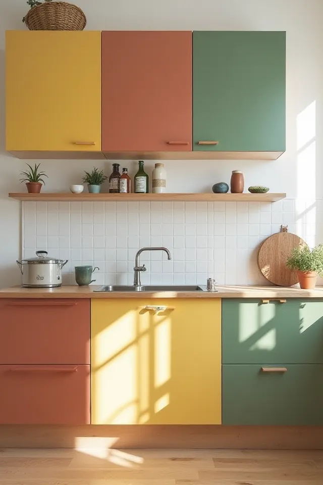 Reka bentuk kabinet dapur murah
