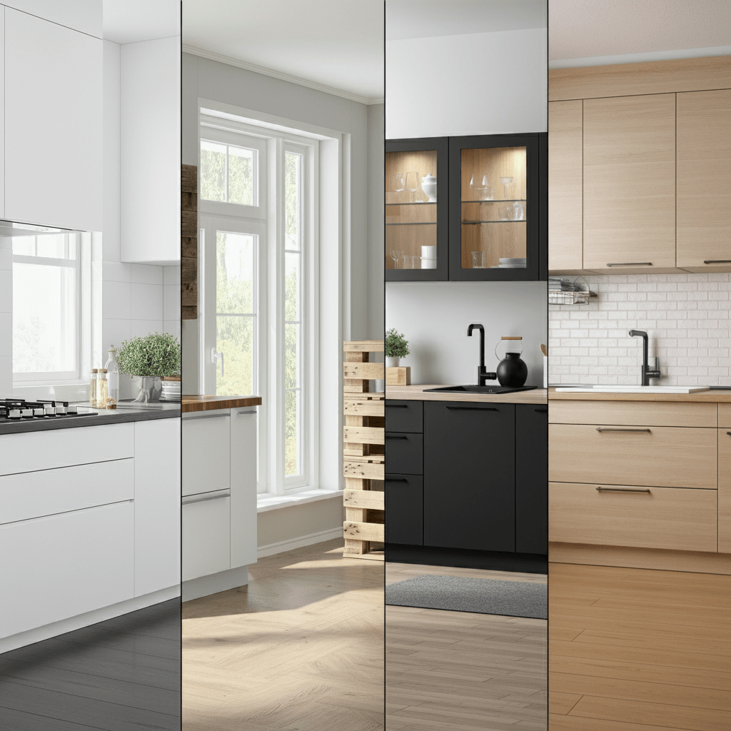 kabinet dapur moden murah