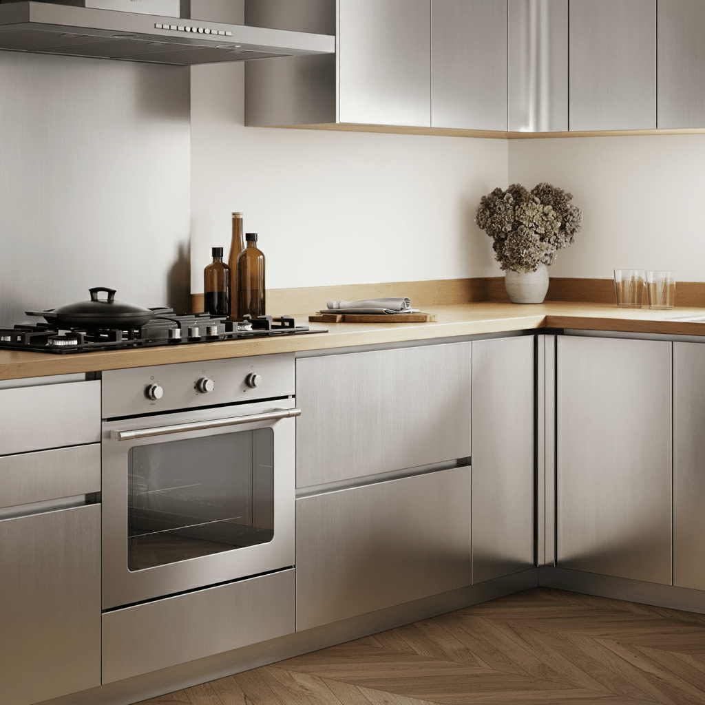 kabinet dapur aluminium