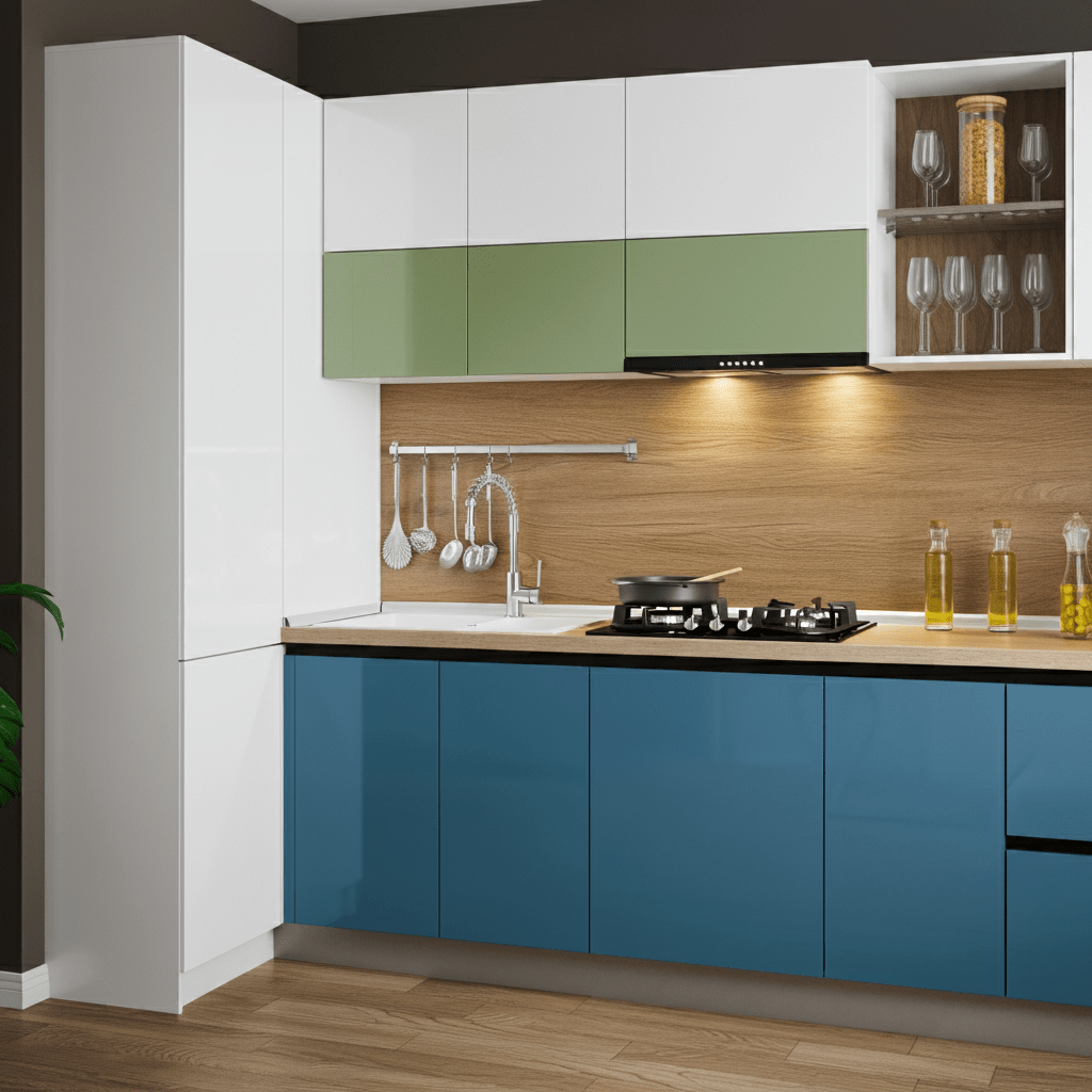 kabinet dapur pvc murah