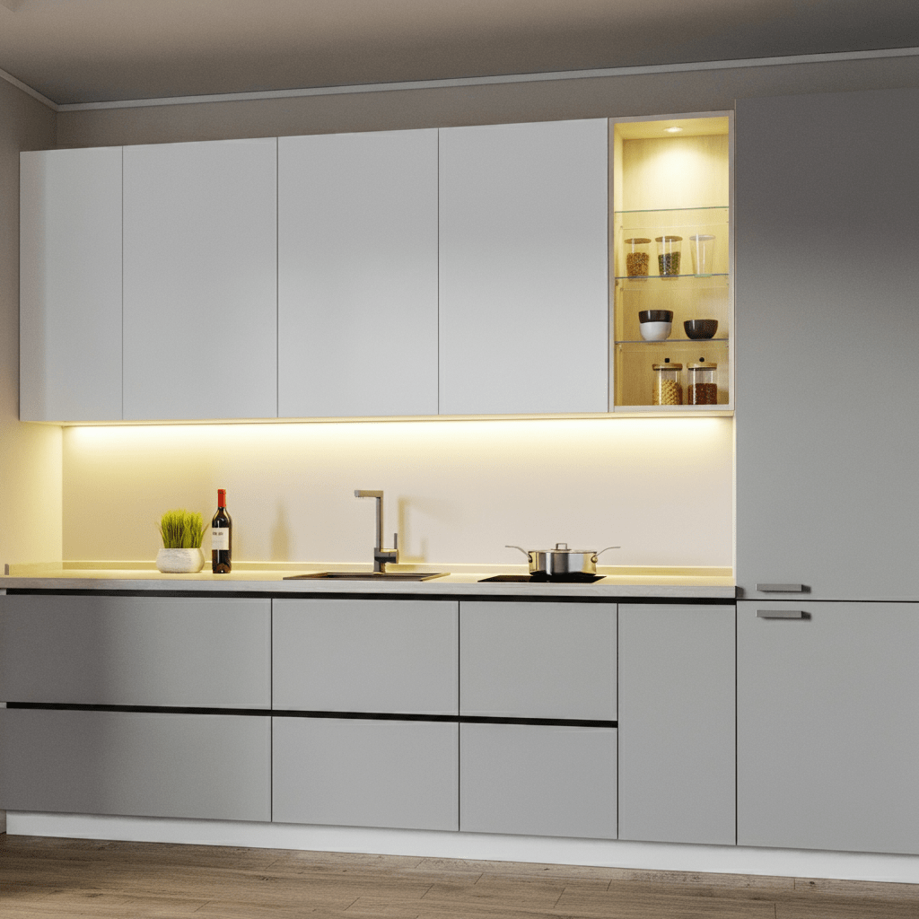 kabinet dapur bajet